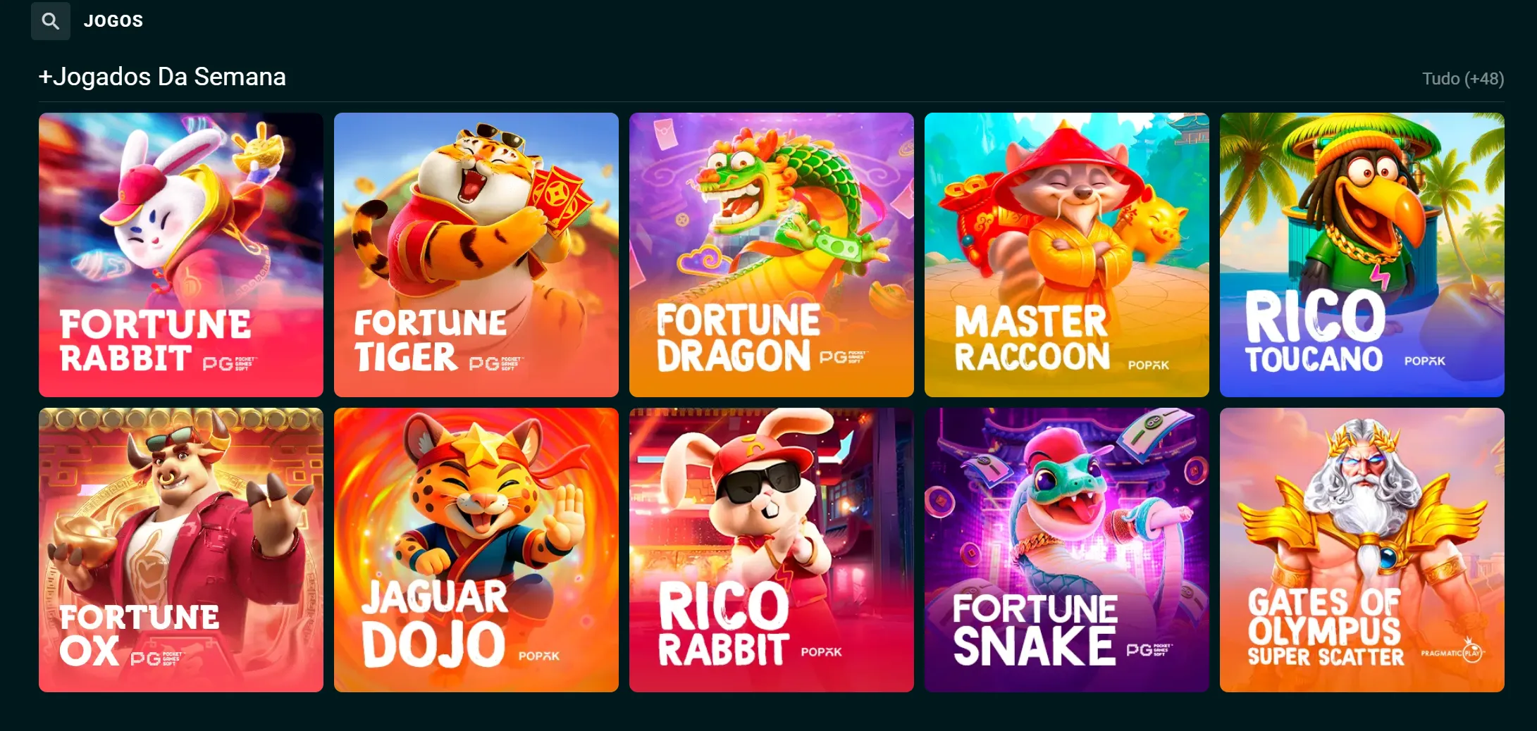 Betao Casino - Jogos da Semana: Fortune Dragon, Gates of Olympus